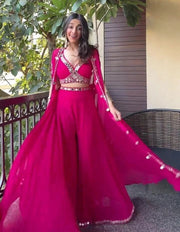 Pink Mirror Lehenga – Elegance with a Modern Twist