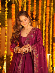 Eternal Grace Designer Anarkali  Palazoo-Set