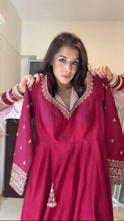 Royal Charm Designer Gown Set