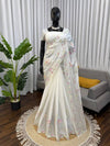 Elegant Aura Designer Chiffon Saree