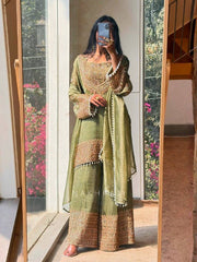 Premium Boutique Style Kurta Sharara Set