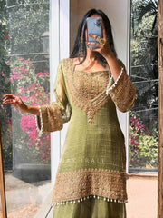 Premium Boutique Style Kurta Sharara Set