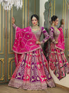 Regal Faux Georgette Lehenga Set
