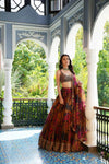 Elegant Japan Satin Lehenga Set – Royal Shine Edition