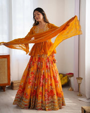 Radiant Festive Charm Designer Lehenga Set