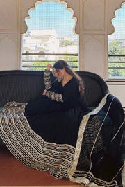 Royal Aura Embroidered Gown Set