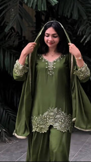 Royal Charm Designer Top–Palazzo Set