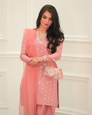 Royal Chinon Silk Farshi Salwar Suit Set