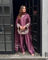 Royal Grace Crepe Silk Embroidered Set